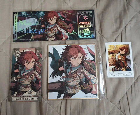 Ensemble Stars Mikejima Madara Bulk Disposal Double Face PASH Card Arcana Shikishi Lati