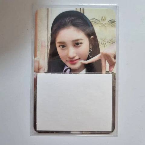 IVE Lee Seo Love Dive video call giành được thẻ ảnh chữ ký