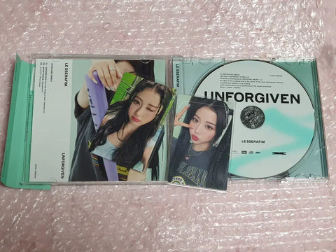 LE SSERAFIM Japanese Unforgiven Yunjin PC Full Set (6 cards total)
