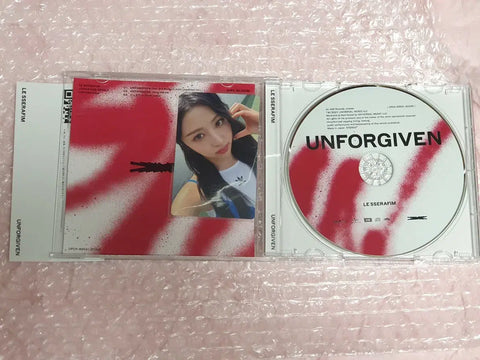 LE SSERAFIM Japanese Unforgiven Yunjin PC Full Set (6 cards total)