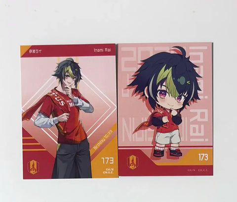 Nijisanji J1 Rakuten Kuji Trading Card Cheki Inami Rai