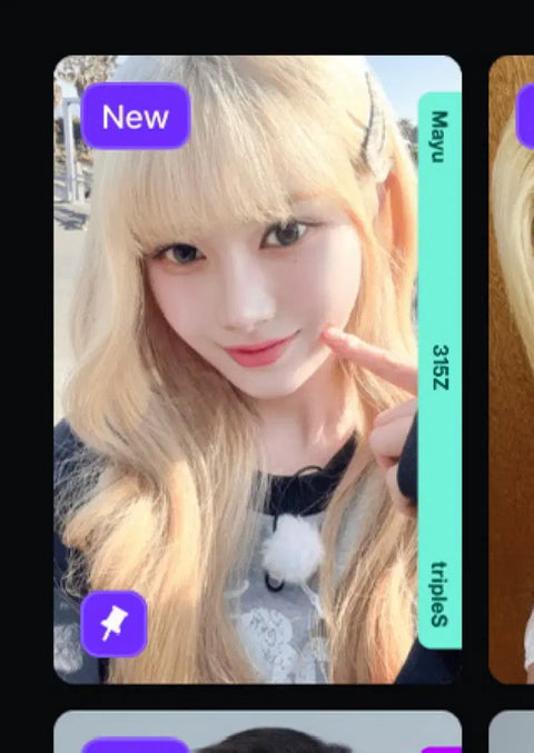 tripleS Mayu Object transfer