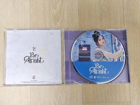 IVE Be Alright Phiên bản thường + Thẻ ảnh áo khoác Gaeul Solo