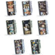 Bộ sản phẩm đầy đủ chưa mở) Gintama Kuji F Prize Famous Scene Acrylic Stands Bundle Gintoki Hijikata Sougo