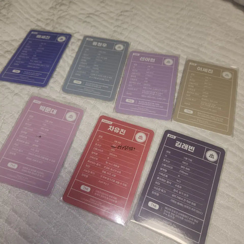데못죽 funding photocard set Testar limited edition tumblbug photocard bundle sale