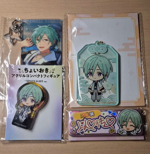 Bộ huy hiệu móc khóa Tatsumi Korotto của Ensemble Stars