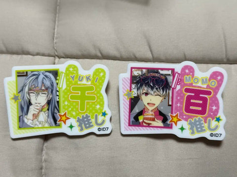IDOLiSH7 Re:vale Yuki Momo Tên sinh nhật Huy hiệu Oshi
