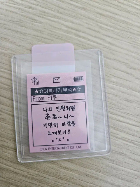 Triển lãm NCT Wish Summer một summerwish Riku Summer Protection Charm