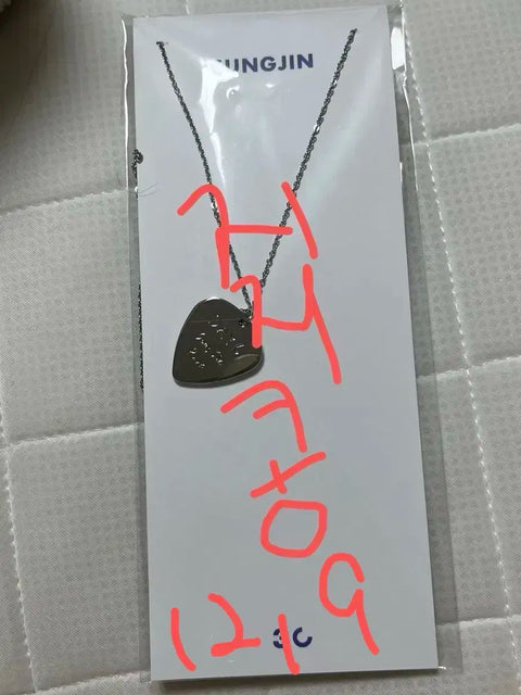 DAY6 Sungjin Guitar Pick Necklace Set Unopened