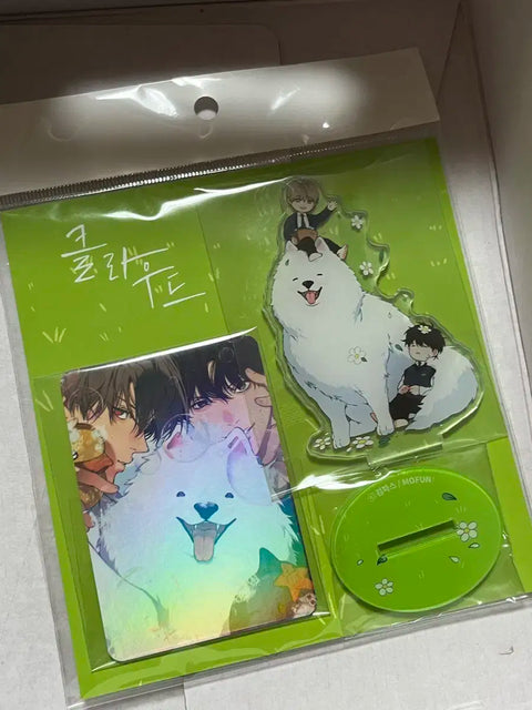 Moffun Cloud Cotton Candy Set Acrylic Stand