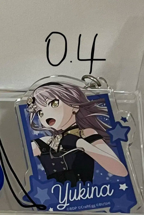 BanG Dream! Roselia Yukina Can Badge Acrylic Keyring