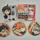 Haikyu!! Bộ thẻ bài Bakar bằng acrylic gắn thẻ tên Gacha
