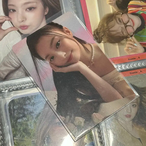 fromis_9 Lee Nagyung Mina autograph studio photocard
