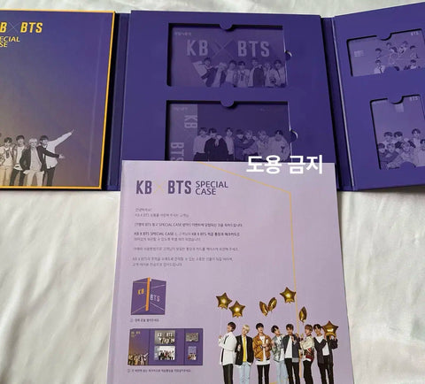 KB BTS Kookmin Bank BTS Card Bankbook Case