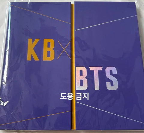 KB BTS Kookmin Bank BTS Card Bankbook Case