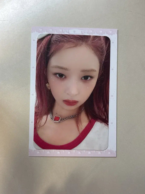 IVE Mine Rei close-up album photocard poca