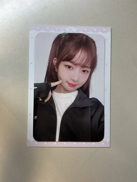 IVE Rei FCMM Advertisement Photocard