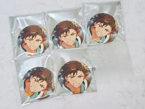 Bộ huy hiệu 5 món Ensemble Stars Ryuseitai Tetora Eve Colle