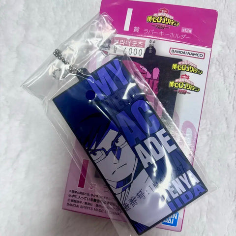 Móc khóa My Hero Academia Iida Tenya Móc khóa cao su Hàng hóa MHA Heroaca