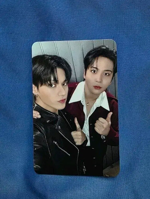 ATEEZ Makestar Heart Lucky Draw Unit Photocard - Wooyoung & Jongho