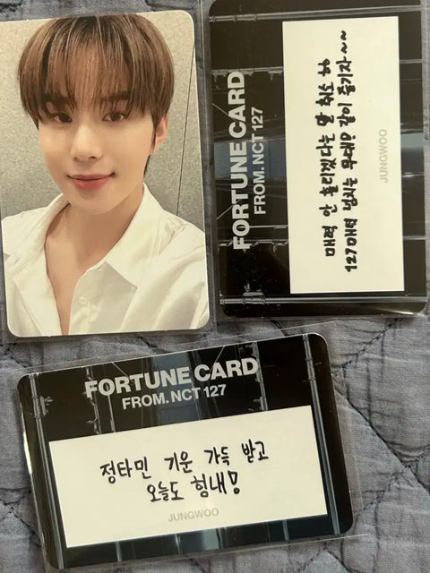 NCT 127 The Unity Fortune Jungwoo Full Set Transfer