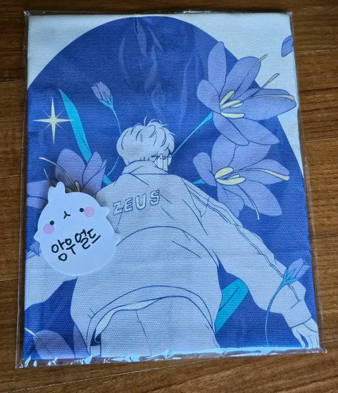 Selling Zeus fabric poster. Photocards are free (as a service).