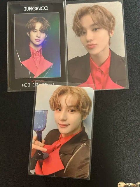 NCT 127 Jungwoo Resonance photocard full set transfer