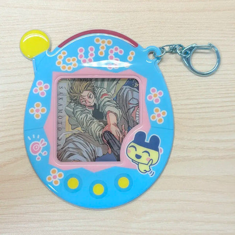 Tamagotchi Kuji Mametchi Mamechi Poka Holder Transfer