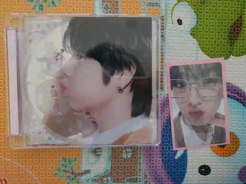 NCT Wish Jewel Pop Pop Sakuya Cover, Sakuya Photocard Simple Unboxing Transfer