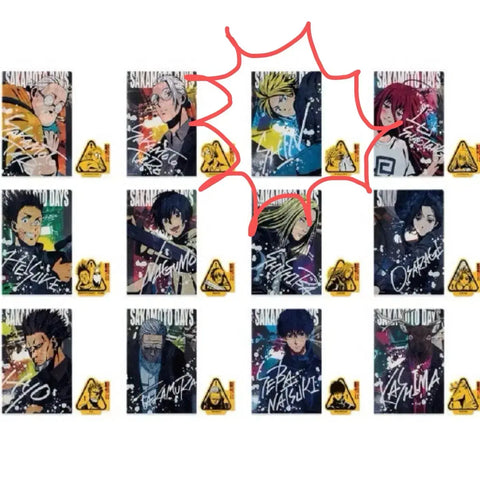 Sakamoto Days Sakaday Asakura Shin Ichibankuji Round 2 J Prize Sticker File