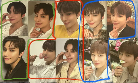 NCT 127 DoJaeJung Perfume Jungwoo Photocard Full Set Collective Transfer