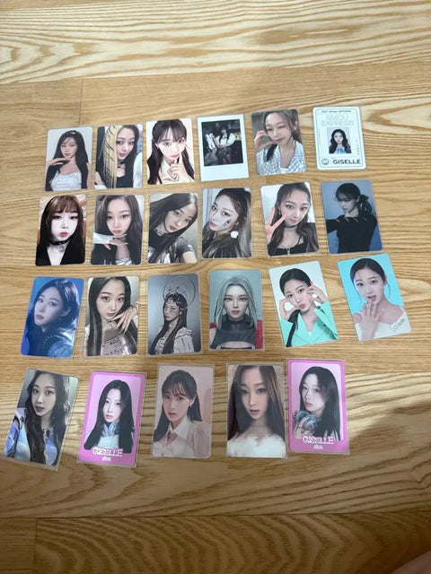 aespa Giselle photocard bundle