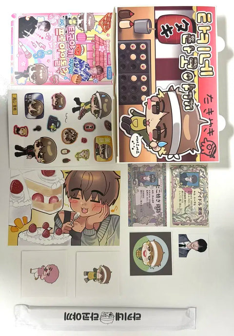 &TEAM Taki Takoyaki Cafe Unofficial Goods Set Transfer