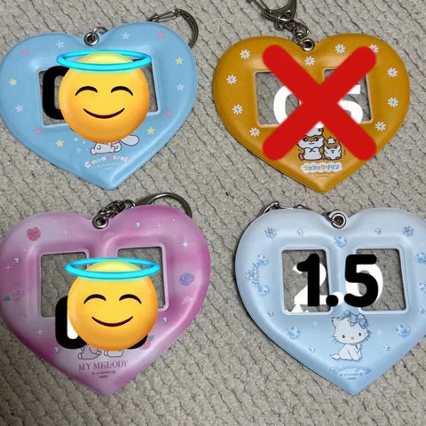 Sanrio ID photo holder Charming Kitty transfer