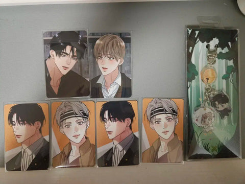 Lezhin Comics Desire Team Lezhin Cafe Lebom Colpo Wolf Ji-tae Yang Mium Keyring Bundle Transfer