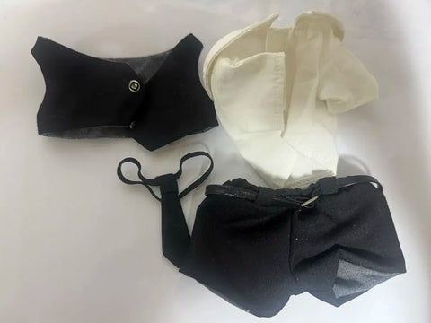 20cm plush doll suit outfit wardrobe