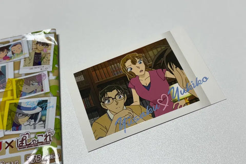 New (Like New) Detective Conan Rare Pasha Card Photo Card Ha Yuyeon Nam Geon Couple