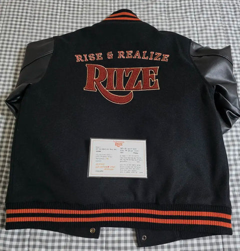 RIIZE 1st Anniversary MD Varsity Jacket + Anton Photocard/Postcard