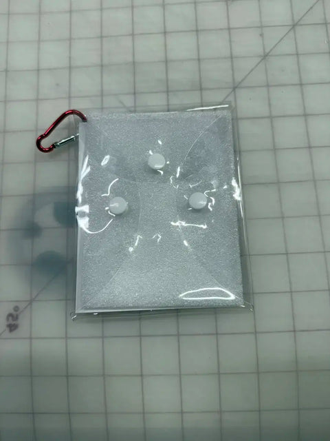 Same-day delivery) 15x12 Transparent PVC Pouch Case Cheering Tool