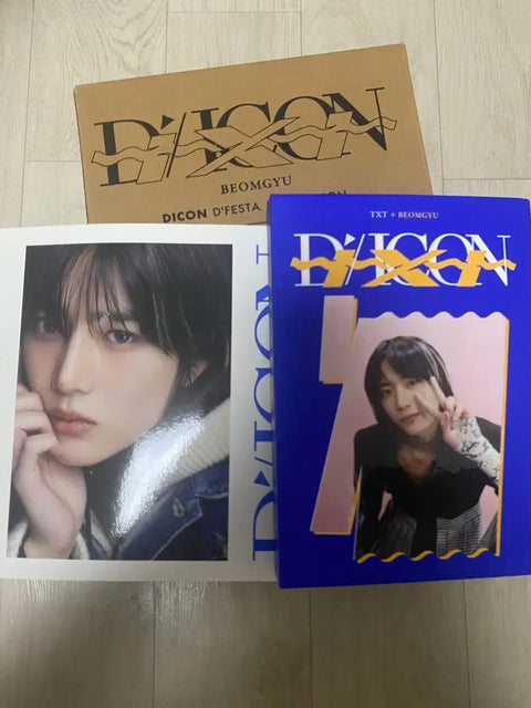 TXT Beomgyu Dicon Photobook Binder Photocard