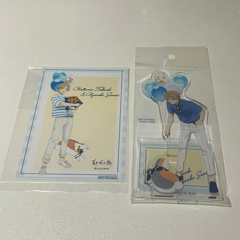 Natsume's Book of Friends Natori Shuuichi Summer Acrylic Stand Natsume Takashi Bromide