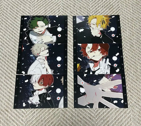 My Hero Academia MHA Postcard Bundle