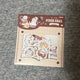 Bandai Chiikawa Wonderland Teatime Seal Scrap Sticker