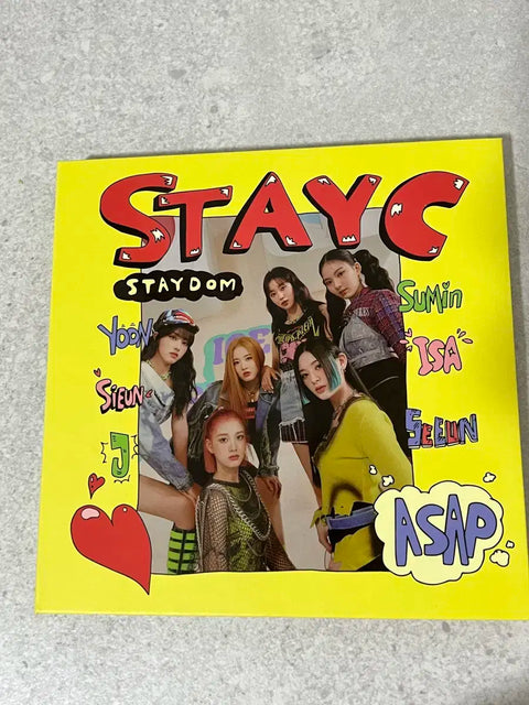 STAYC ASAP Album Photocards Stickers