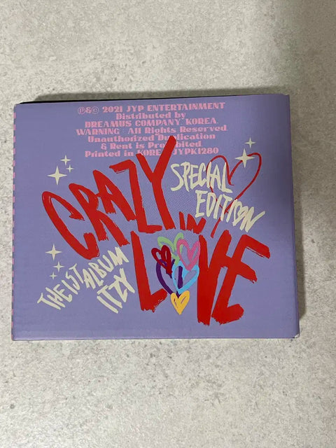 ITZY crazy in love Crazy In Love debut album photocard