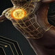 ZDTOYS Spider-Man Black Gold Suit Figure
