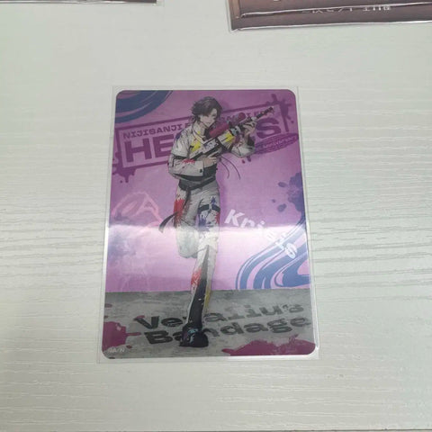 Nijisanji EN Heroes 1st Anniversary Special Vezalius Bandage Clear Card