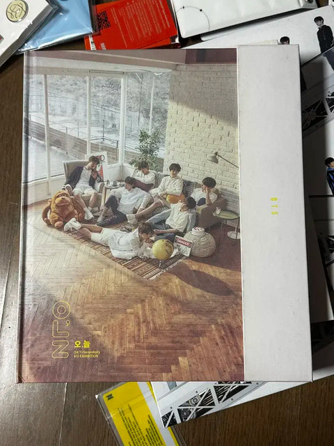 BTS Today's Exhibition Photobook + Postcard + Love Yourself Program Book Bangtan Boys