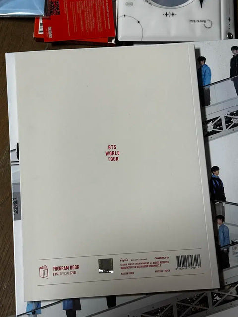 BTS Today's Exhibition Photobook + Postcard + Love Yourself Program Book Bangtan Boys