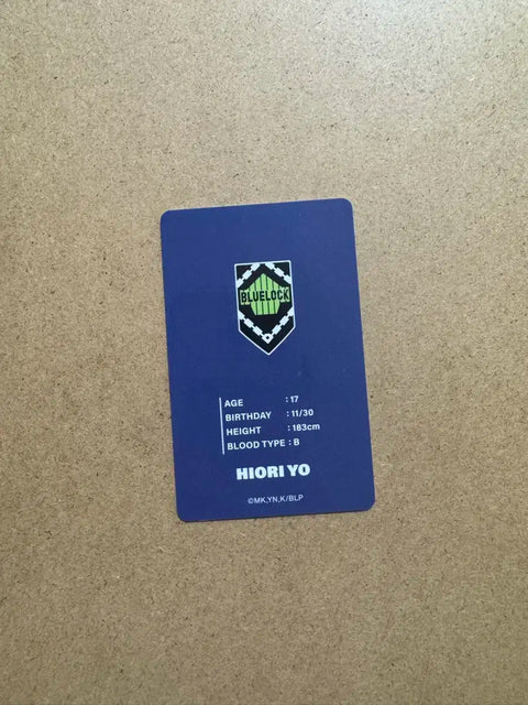 Blue Lock Plastic Trading Card